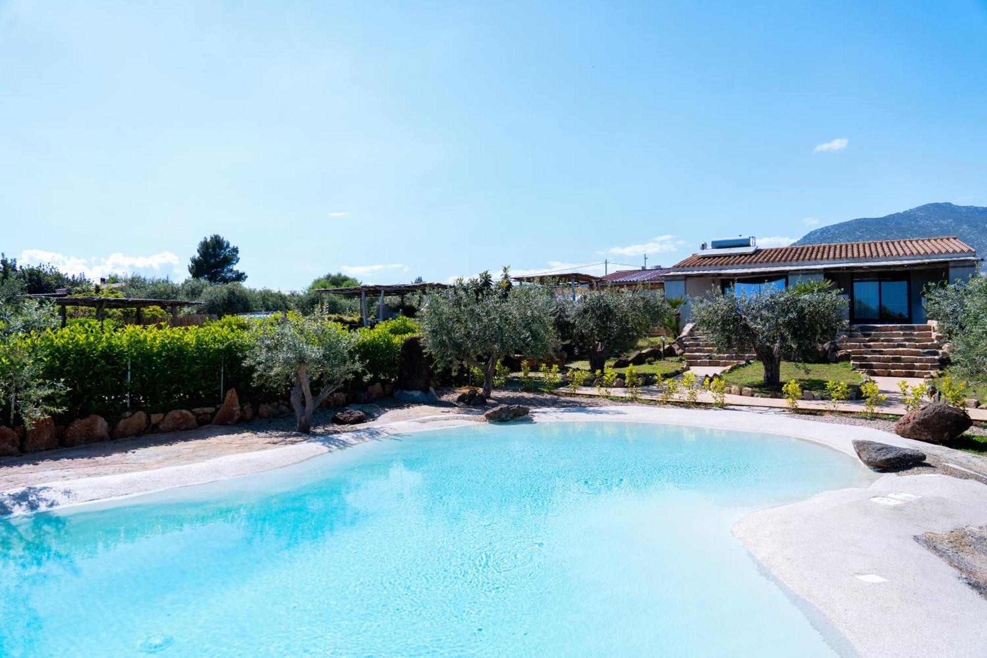Orosei Re - Il Paradiso Degli Ulivi Con Piscina E Vista Mare Luaran gambar