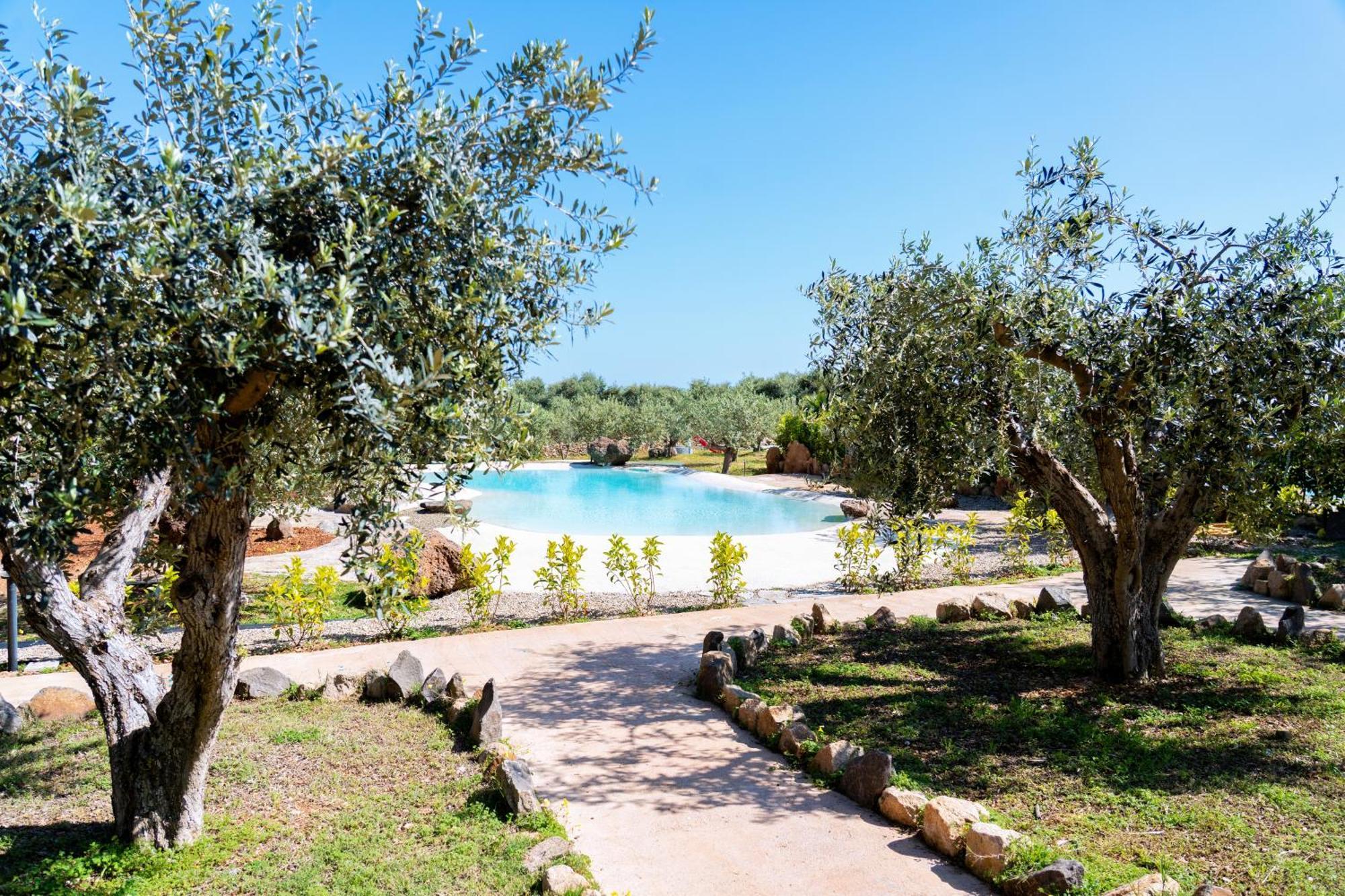 Orosei Re - Il Paradiso Degli Ulivi Con Piscina E Vista Mare Luaran gambar